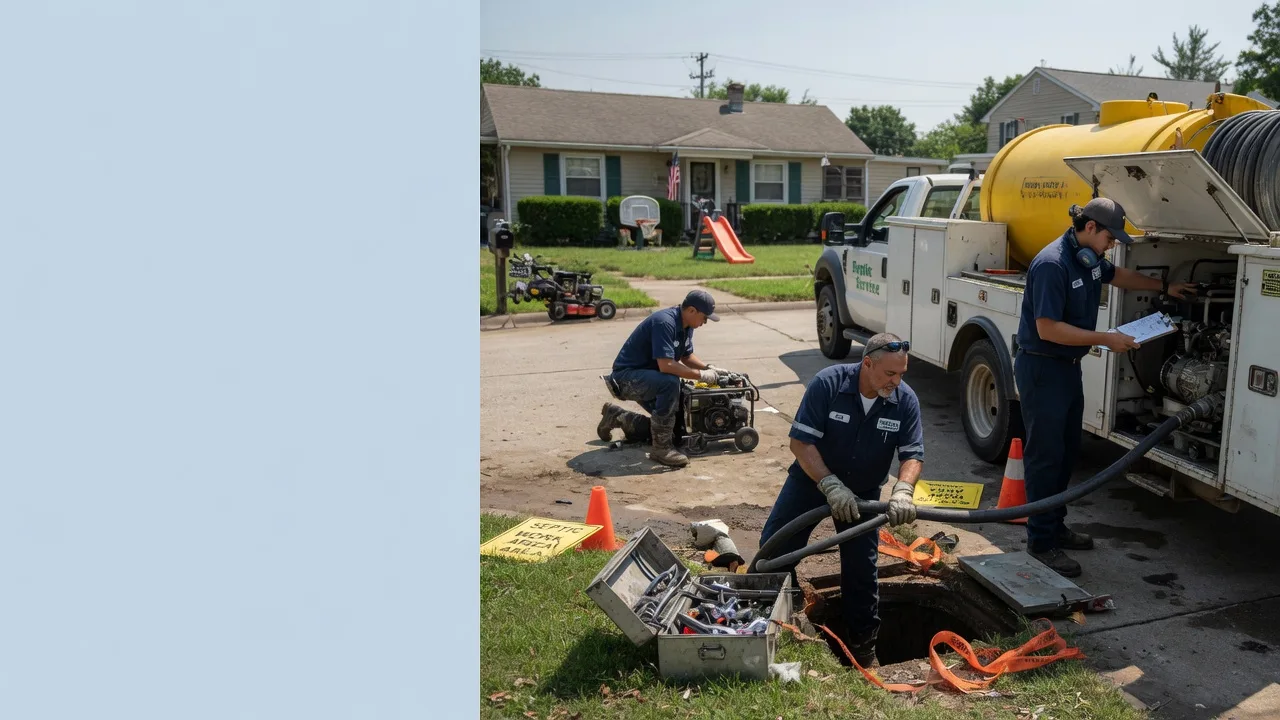 Septic Tank Pumping in Justice, WV near me
